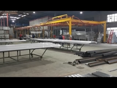 Pulverbeschichtungsanlage für Aluminiumprofile verschiedener Größen