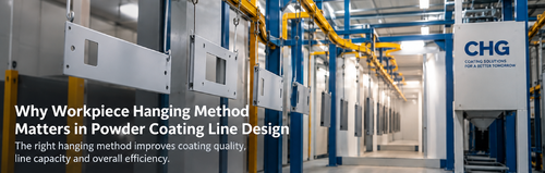 Neueste Unternehmensnachrichten über Why Workpiece Hanging Method Matters in Powder Coating Line Design