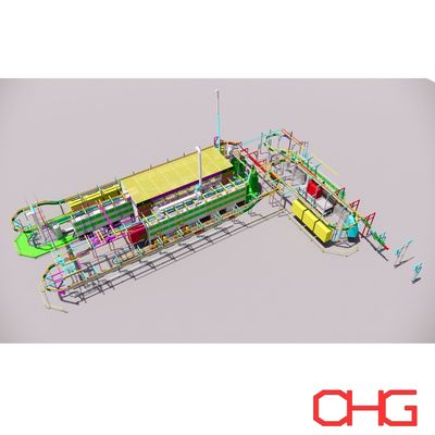 Guter Preis Metallsubstrat Elektrophoresis Elektrophoresische Beschichtung Vorbehandlungslinie mit Anpassungsoption Online