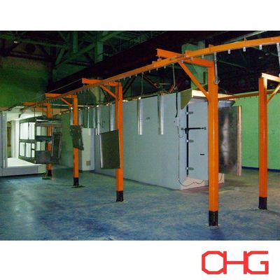 Guter Preis Powder Coating Production Line with Manual Spray Guns and After-sales Service Guide Equipment Installation Online