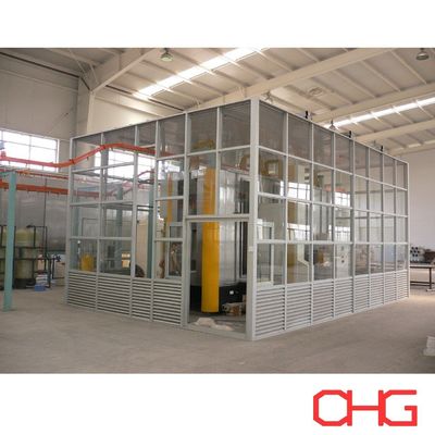 Guter Preis Edelstahl-PVC-Kohlenstoffstahl-Pulverbeschichtungszentrale Automatische Sprühfarbzentrale Online