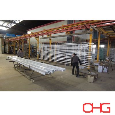 Guter Preis Produktionslinie für Pulverbeschichtungen für Aluminiumprofilbeschichtungen verschiedener Größen Online