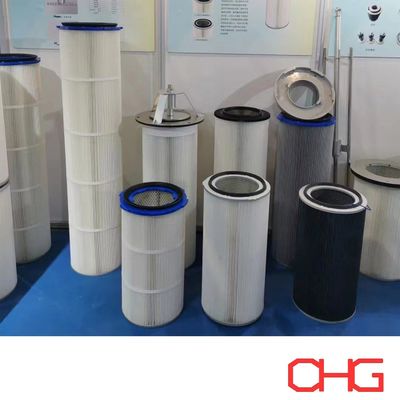 Guter Preis angepasste Polyester-Pulver-Beschichtung Filter mit mittlerer Spun-Bindung Filterpatrone Online