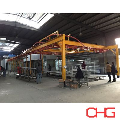Guter Preis Halbautomatische Pulverbeschichtungsanlage für die Produktion von Aluminiumprofilen Online