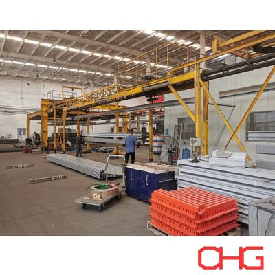 Kundenspezifische Kaltwalzstahlplatten Pulverbeschichtungs-Produktionslinienanlage Automatisches Verfahren