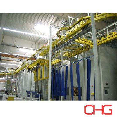 Guter Preis PLC-Steuerung Industriepulverbeschichtungsausrüstung Eisensubstrat Automatische Methode Typ Online