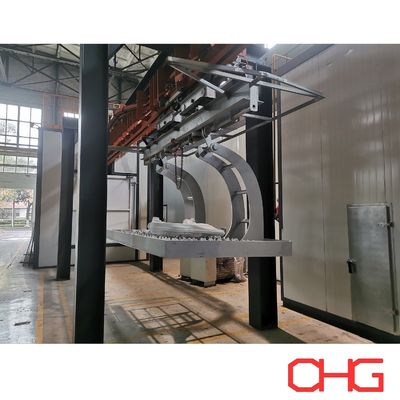 Qualität Schmiedefördersystemausrüstung und kundenspezifische Flüssigspritzlackierlinie usine