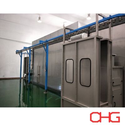 Maßgeschneiderte automatische Glasschmiermittel-Sprüh-Lackierlinie mit Fördersystem