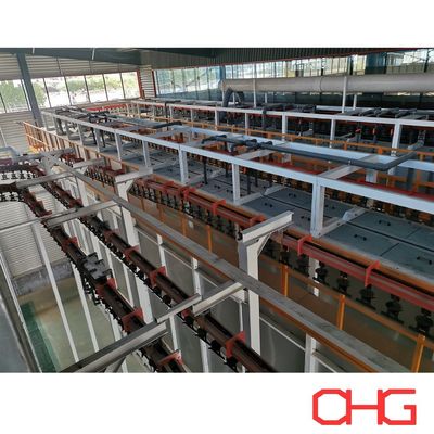 Qualität Hardware-Sprühausrüstung, Pulverbeschichtungs-Produktionslinie mit Fördersystem usine