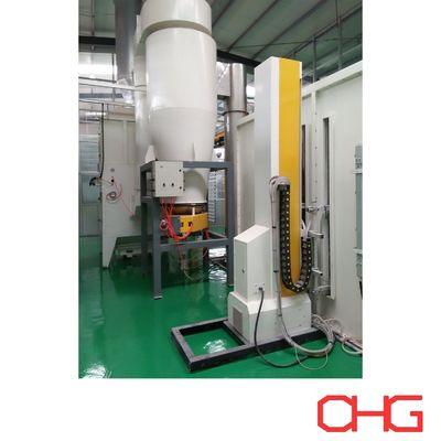 Guter Preis Individuelle Pulverbeschichtungslinie mit schnellem Farbwechselsystem und PVC-Spray-Stall Online