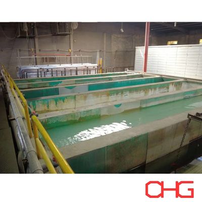 Qualität Automatische professionelle Tauchtank-Vorbehandlung für die Pulverbeschichtungslinie von Aluminiumprofilen Fabrik