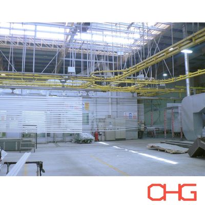 Guter Preis Produktion von Aluminiumprofil-Pulverbeschichtung mit PLC-Steuerungseinheit Online