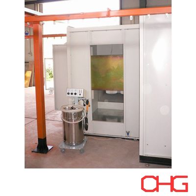 Qualität Manuelle Pulverbeschichtungskabine mit elektrostatischem Sprühsystem zur Beschichtung kundenspezifischer Metallteile und -komponenten usine