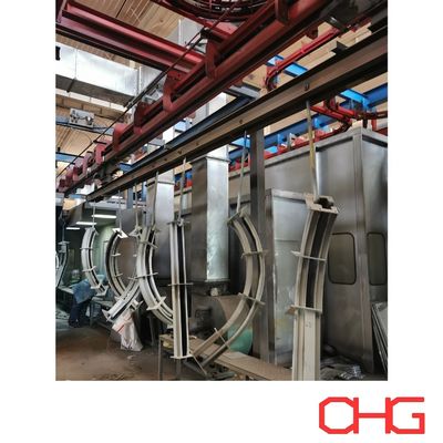 Ausrüstung für die Hardware-Sprühung und Steuerungseinheit PLC Automatisches Pulverbeschichtungssystem für Förderspur