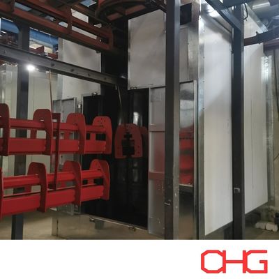 Pulverbeschichtung Produktionslinie für Förderspur anpassbare Lösung für Ihre Produktionsanforderungen