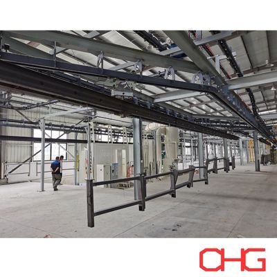 Oberste Pulverbeschichtung Produktionslinie mit PLC-Steuerungseinheit