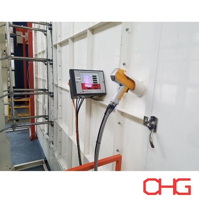 Manuelle elektrostatische Pulversprühpistole zur Oberflächenbehandlung von Metallen