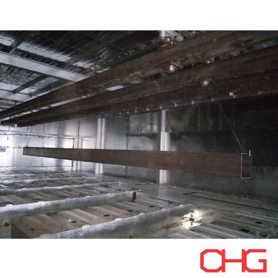 Automatisierte Pulverbeschichtungsanlage, die das Pulverbeschichtungssystem direkt mit einer SPS-Steuerung versorgt