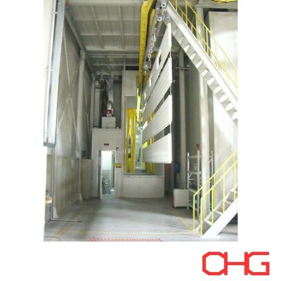 Ausrüstung für die Pulverbeschichtung von Eisen-Elektro-Steuerschränken mit automatischer Methode