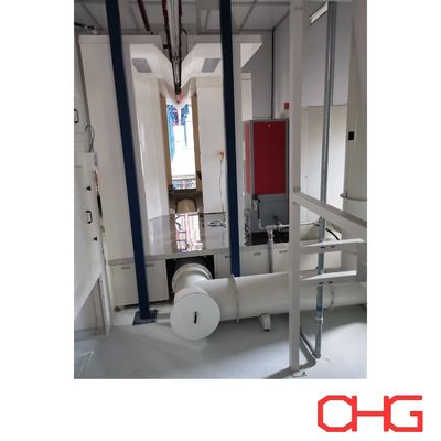 Guter Preis Maßgeschneiderte Pulverbeschichtungsanlage für Aluminiumprofile mit Hängebahnsystem und manueller Be- und Entladung für flexible Online