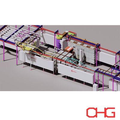 Guter Preis Individuelle elektrostatische automatische Pulverbeschichtungslinie mit Beschichtungsausrüstung Online