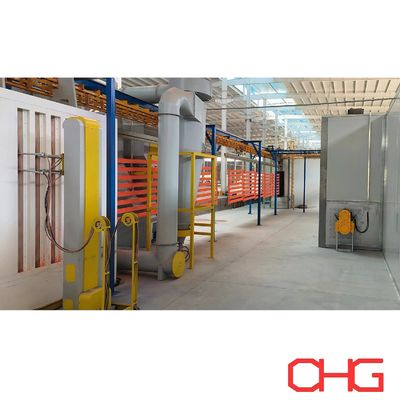 Metallsubstrat-Pulverbeschichtungslinie mit leistungsfreiem Fördersystem