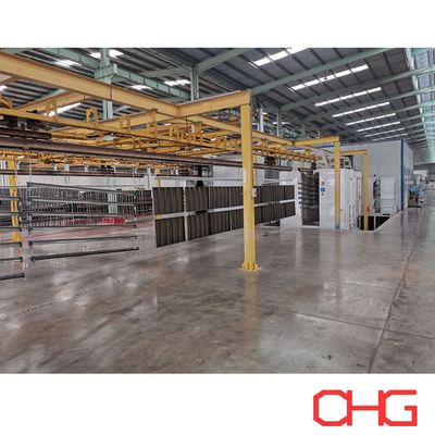 Anpassung von professionellen elektrostatischen Pulverbeschichtungslinien für Aluminiumprofile